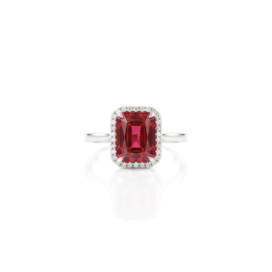 image5 13 Ruby Baget Vip Yüzük - Görsel 1