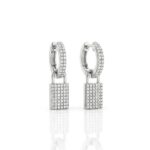 Lock Silver Küpe