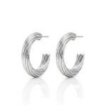 Coil Silver Halka Küpe